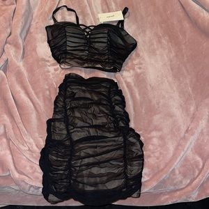 Skirt set